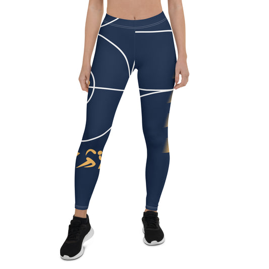 Gold Track Life Leggings