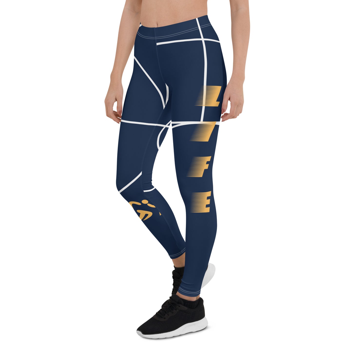 Gold Track Life Leggings