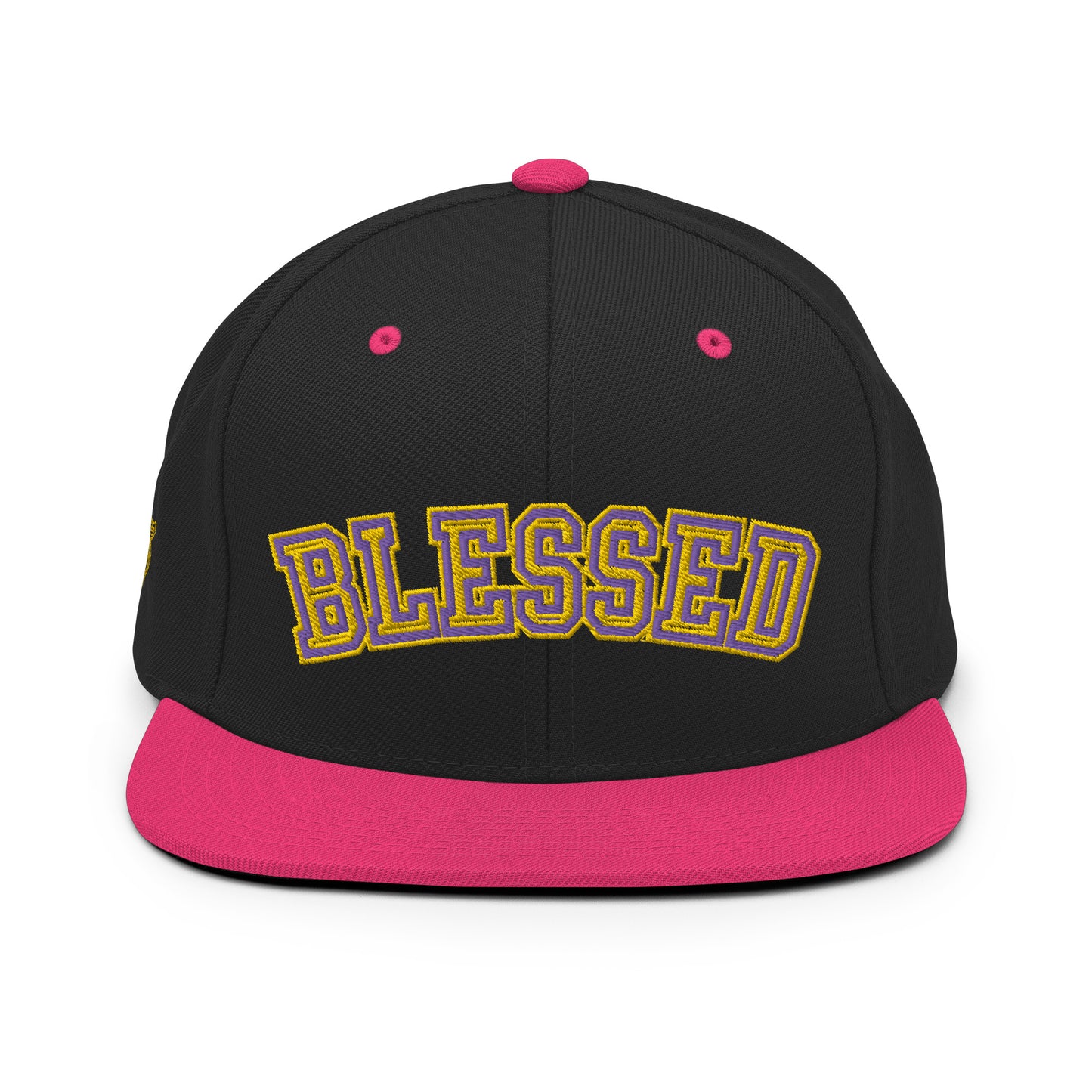 Blessed Snapback Hat Laker Colorways