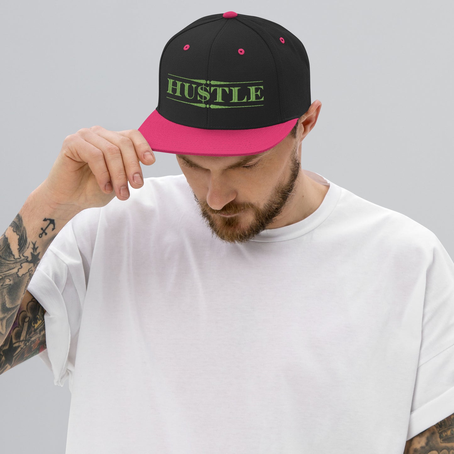 Hu$tle Snapback Hat