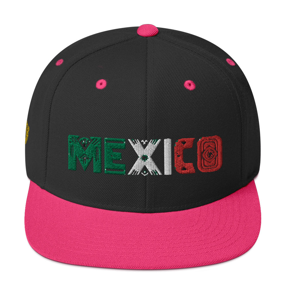 Mexico Colores Snapback Hat