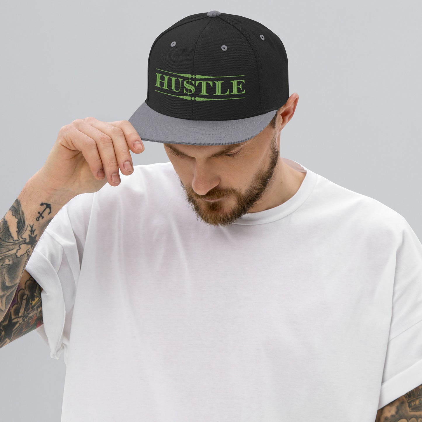 Hu$tle Snapback Hat