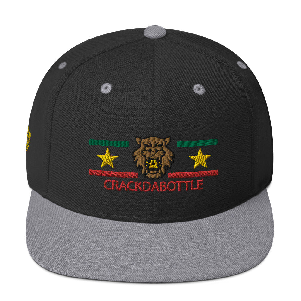 Crackdabottle Jaguar Warrior Gold Version Snapback Hat