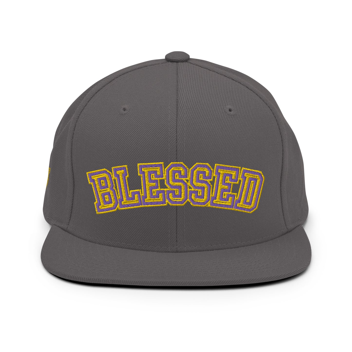 Blessed Snapback Hat Laker Colorways