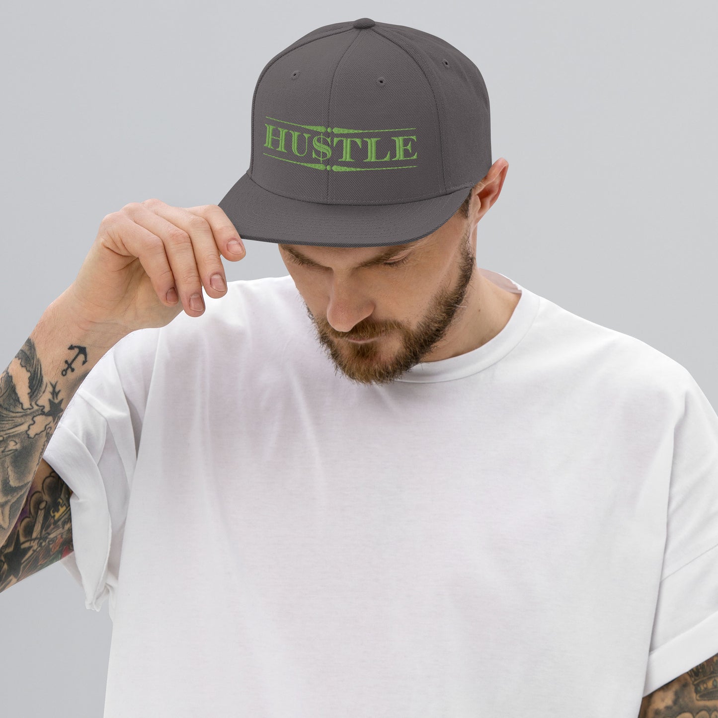 Hu$tle Snapback Hat