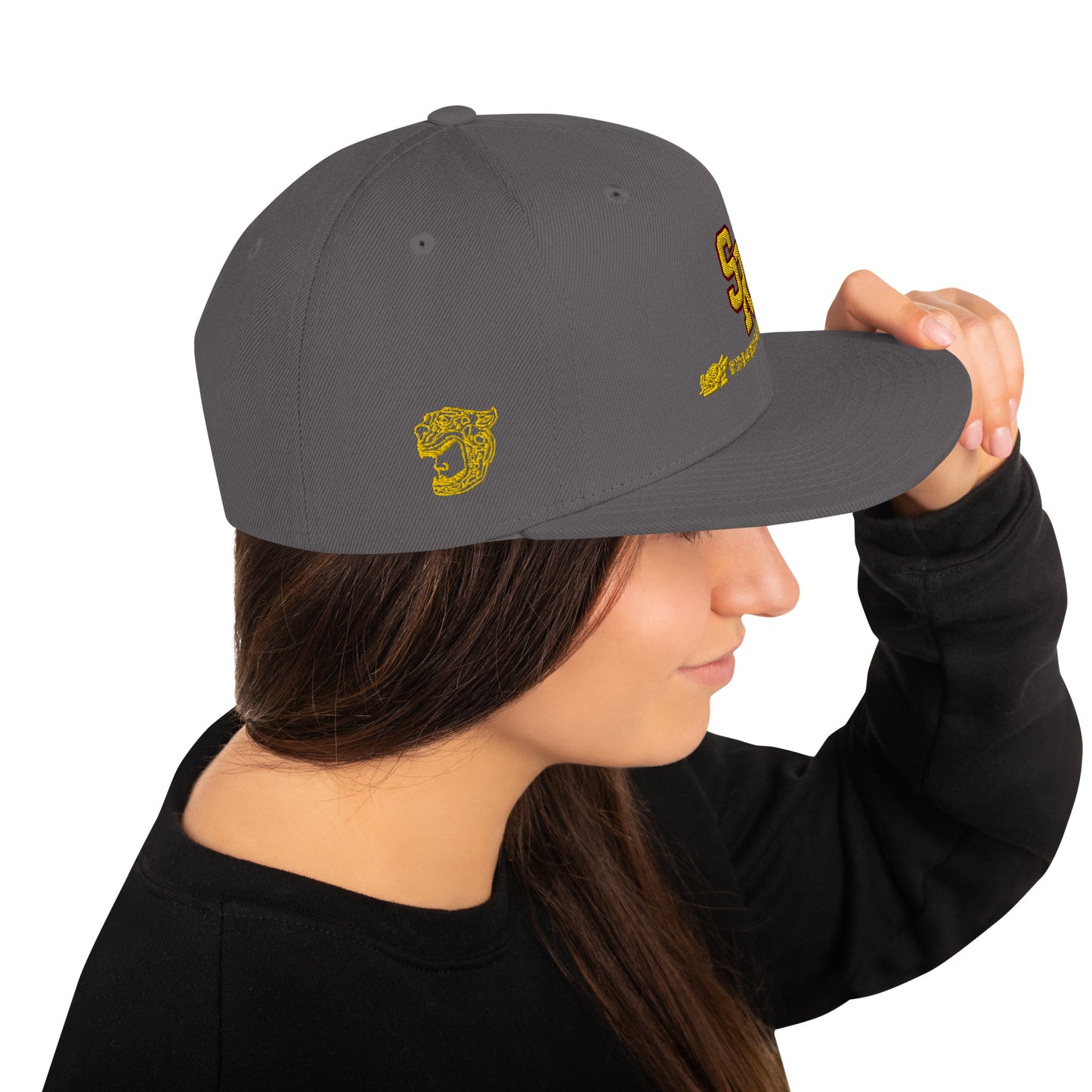 SoulRootz Snapback Hat SC Gold Colorways