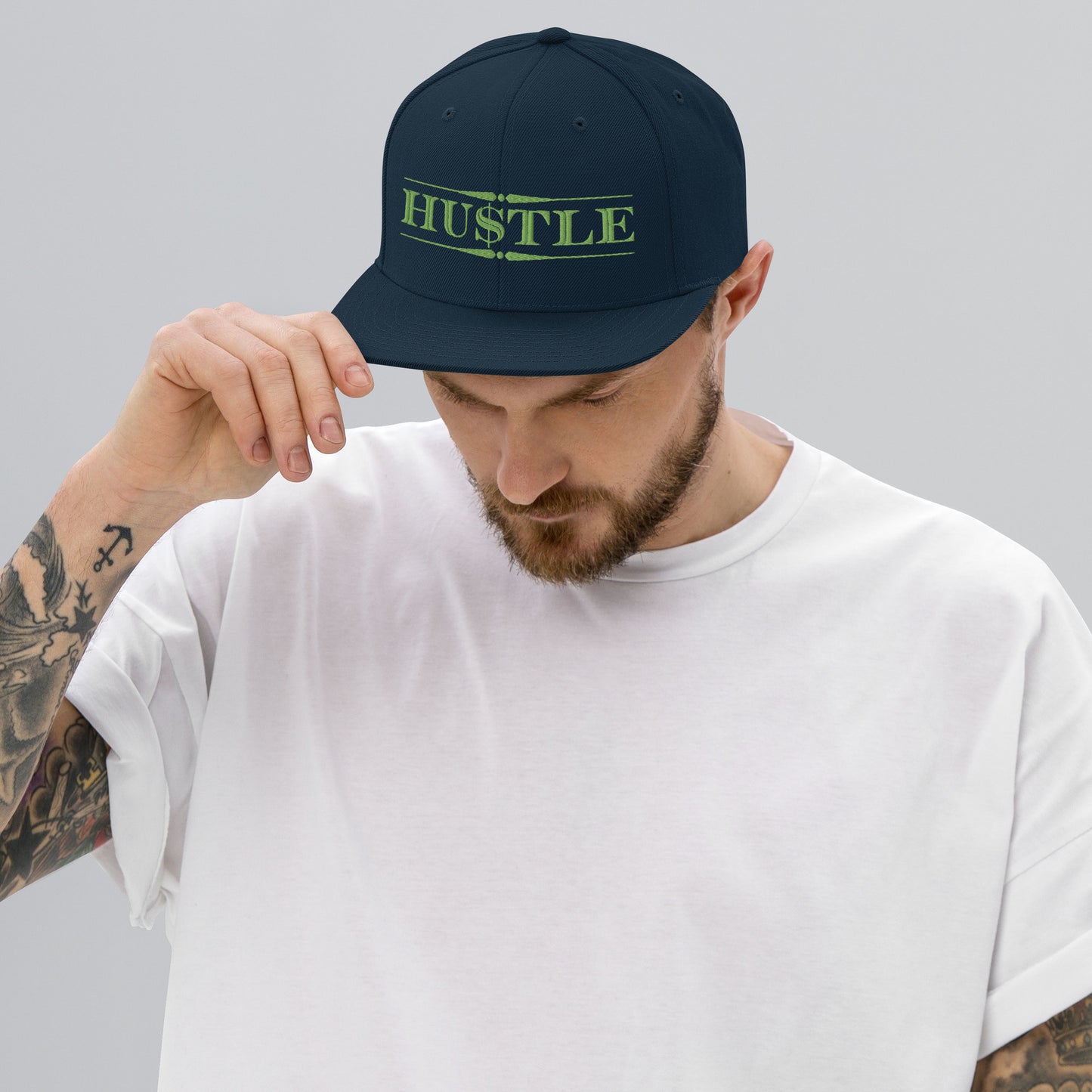 Hu$tle Snapback Hat