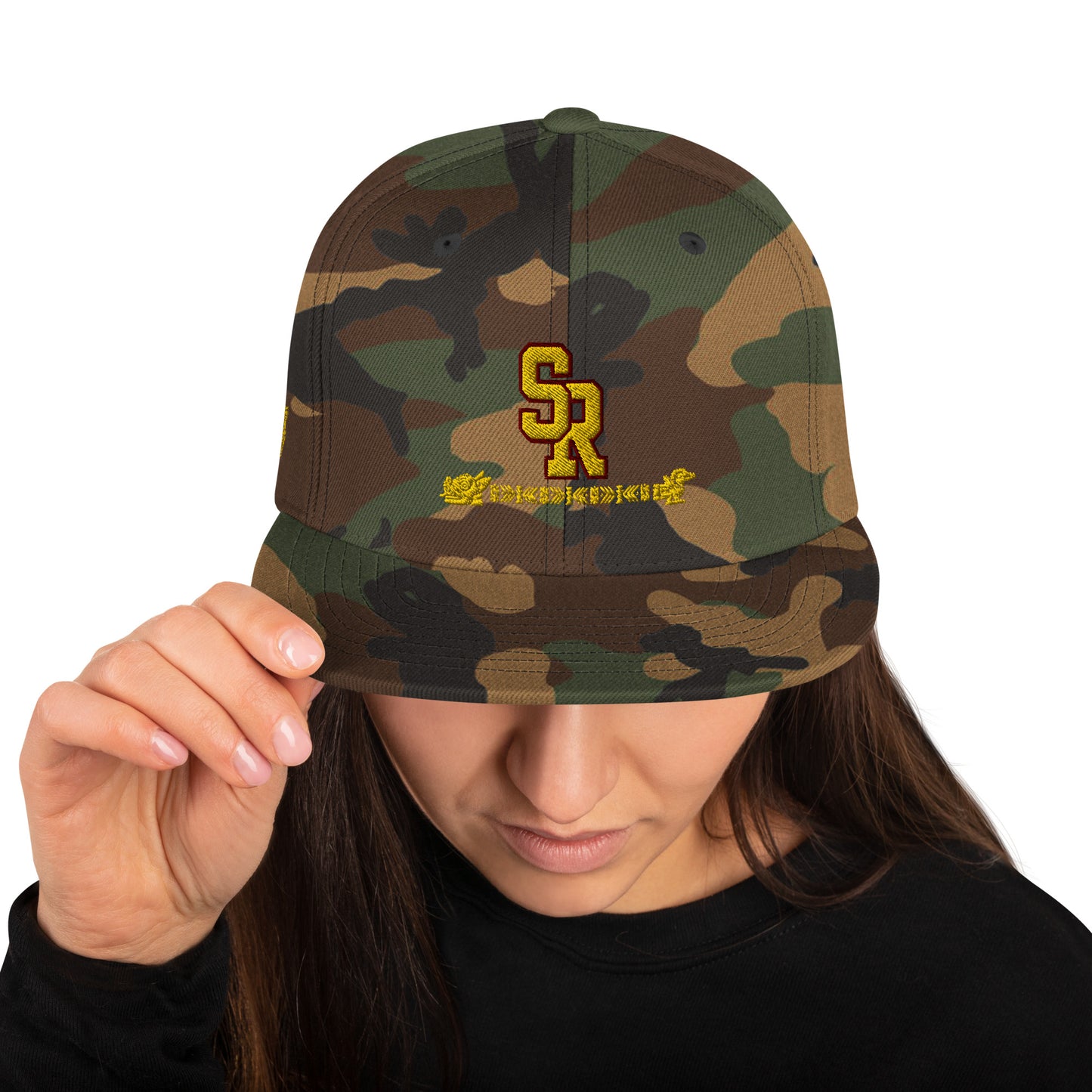 SoulRootz Snapback Hat SC Gold Colorways