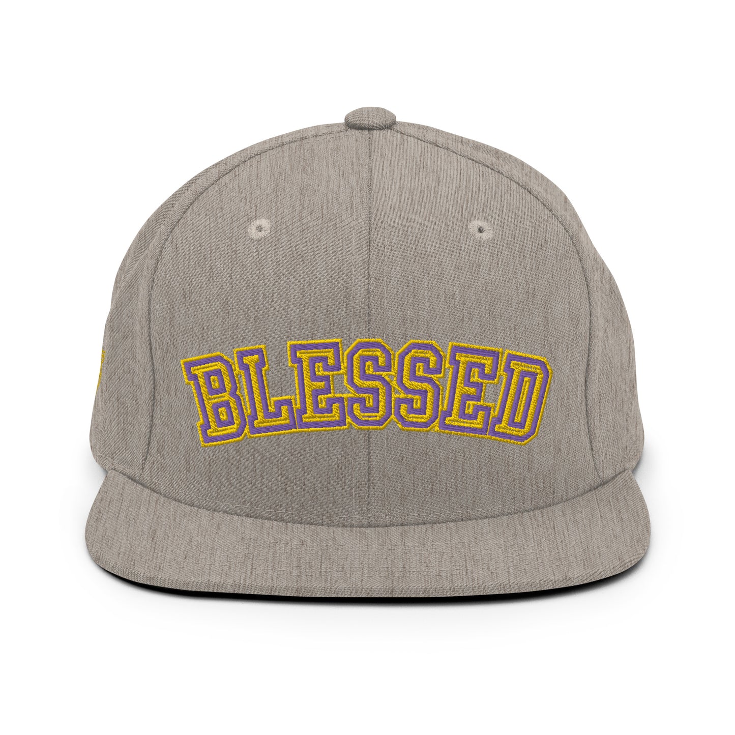 Blessed Snapback Hat Laker Colorways