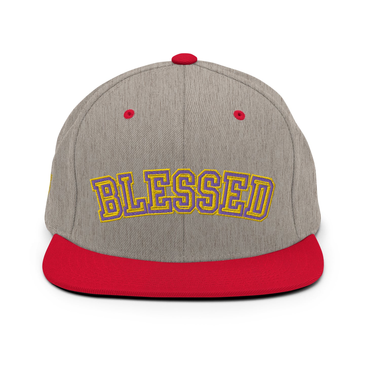 Blessed Snapback Hat Laker Colorways