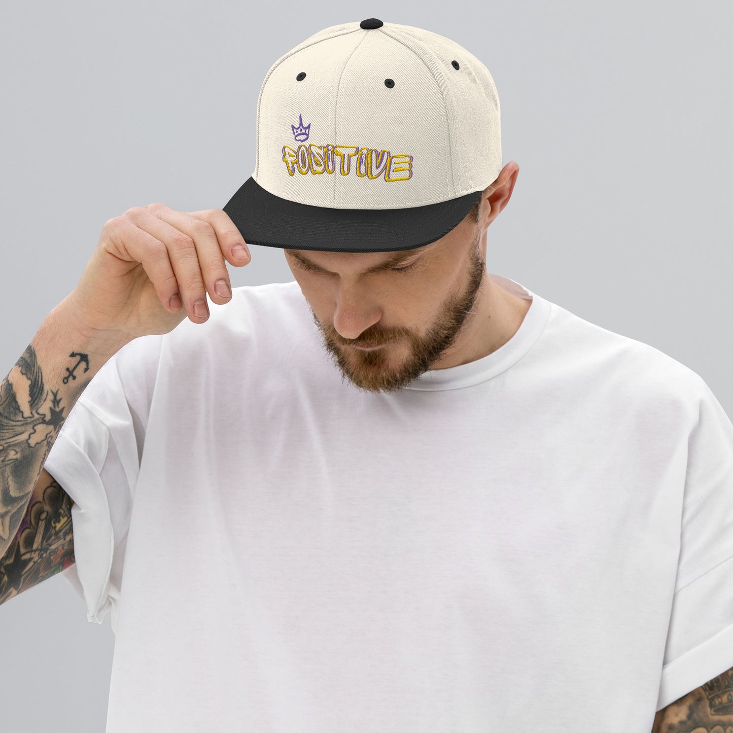 Positive King/Queen Snapback Hat