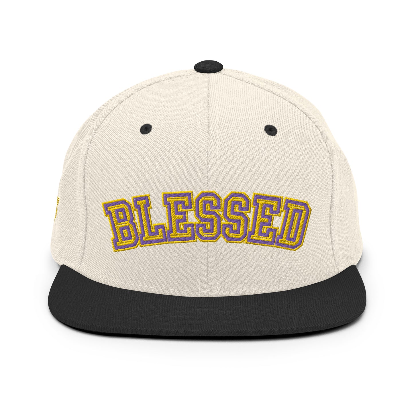 Blessed Snapback Hat Laker Colorways