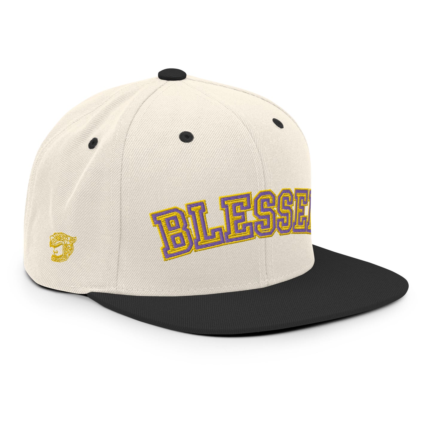 Blessed Snapback Hat Laker Colorways