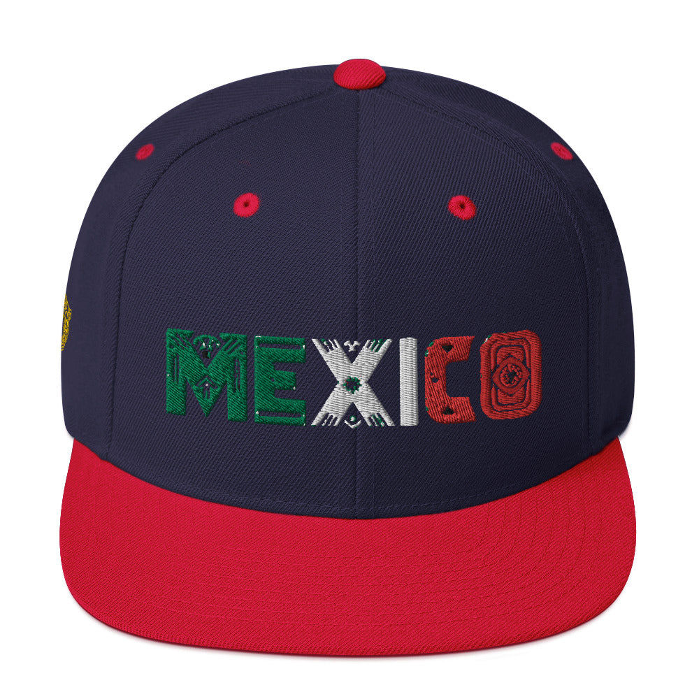 Mexico Colores Snapback Hat