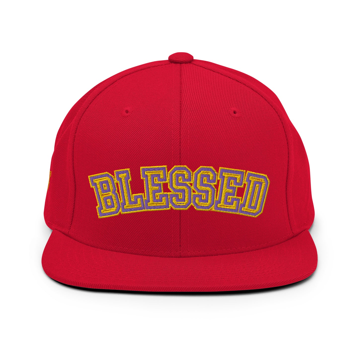 Blessed Snapback Hat Laker Colorways