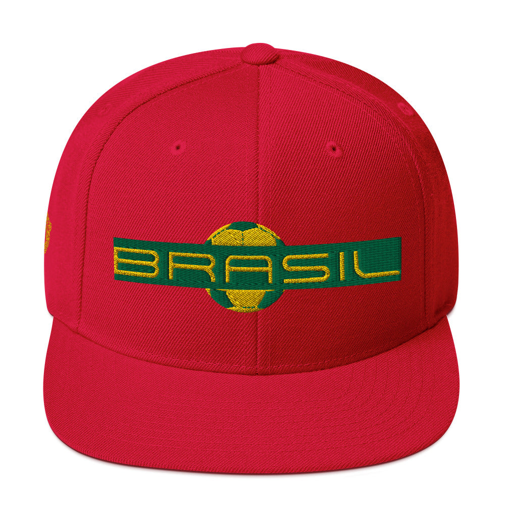 Brasil Gol Snapback Hat