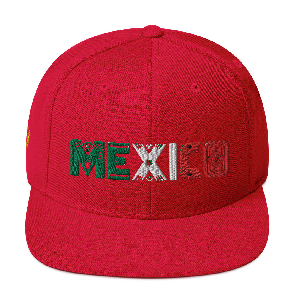 Mexico Colores Snapback Hat