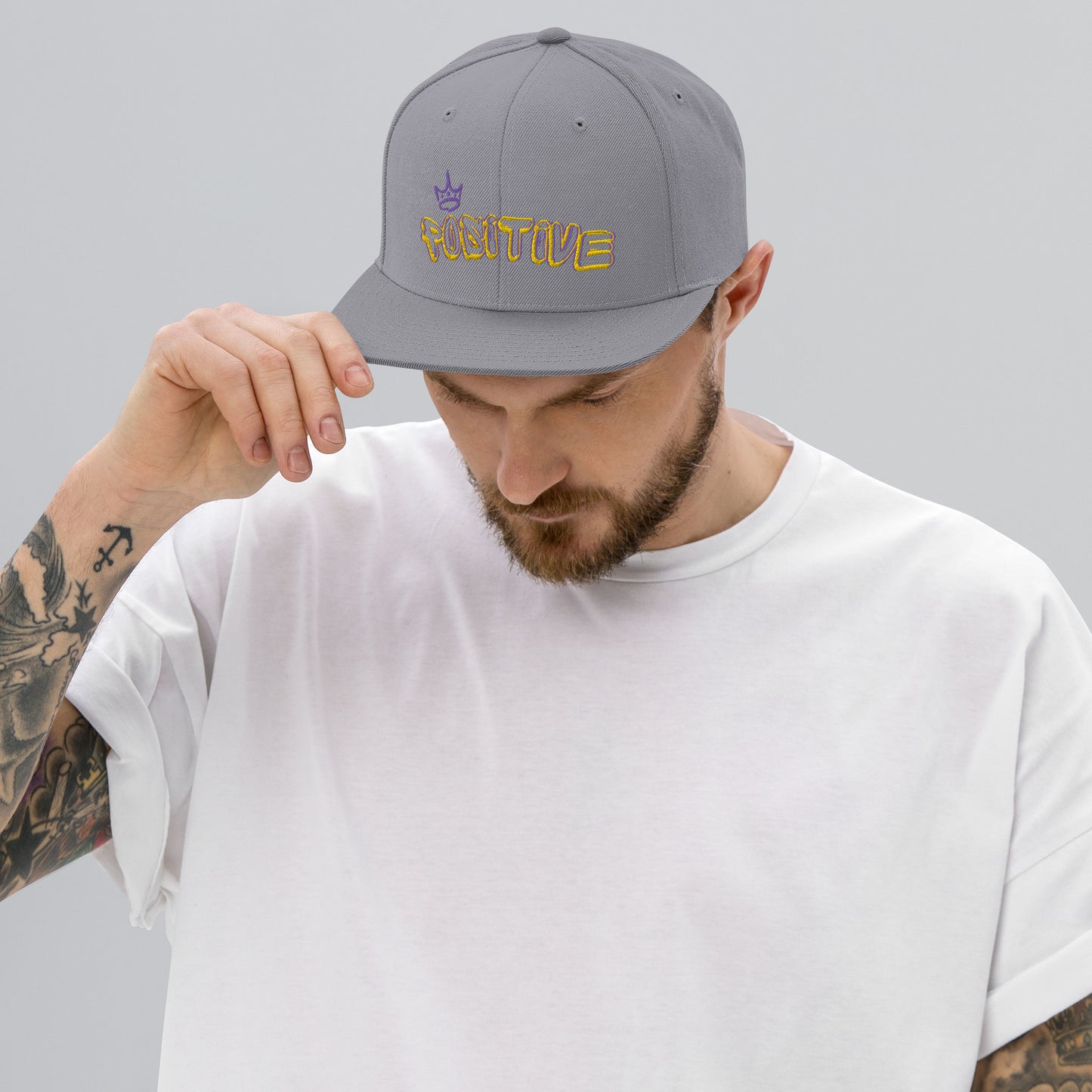 Positive King/Queen Snapback Hat