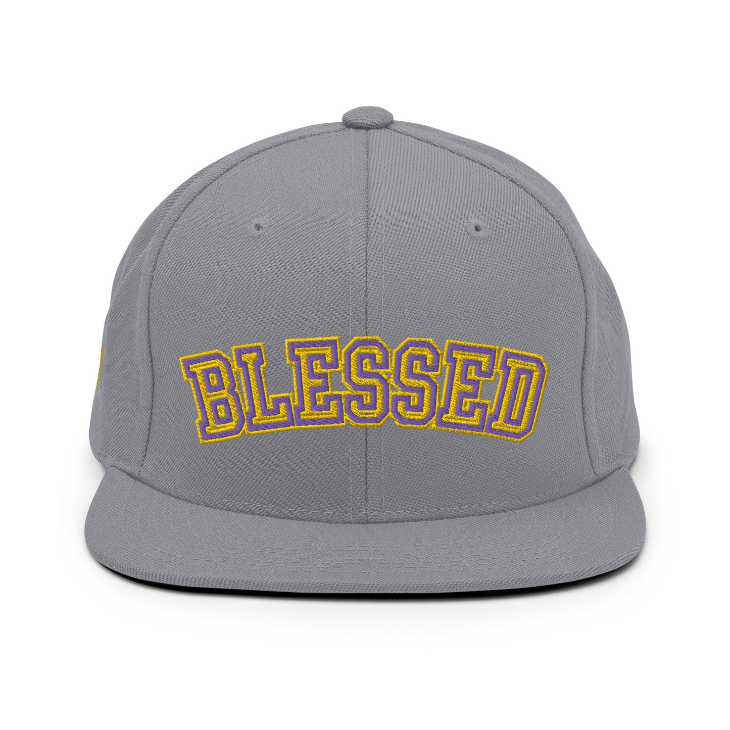 Blessed Snapback Hat Laker Colorways