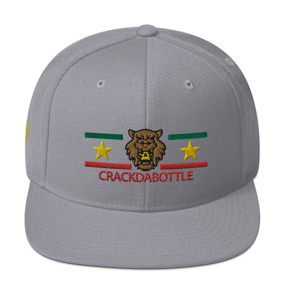 Crackdabottle Jaguar Warrior Gold Version Snapback Hat