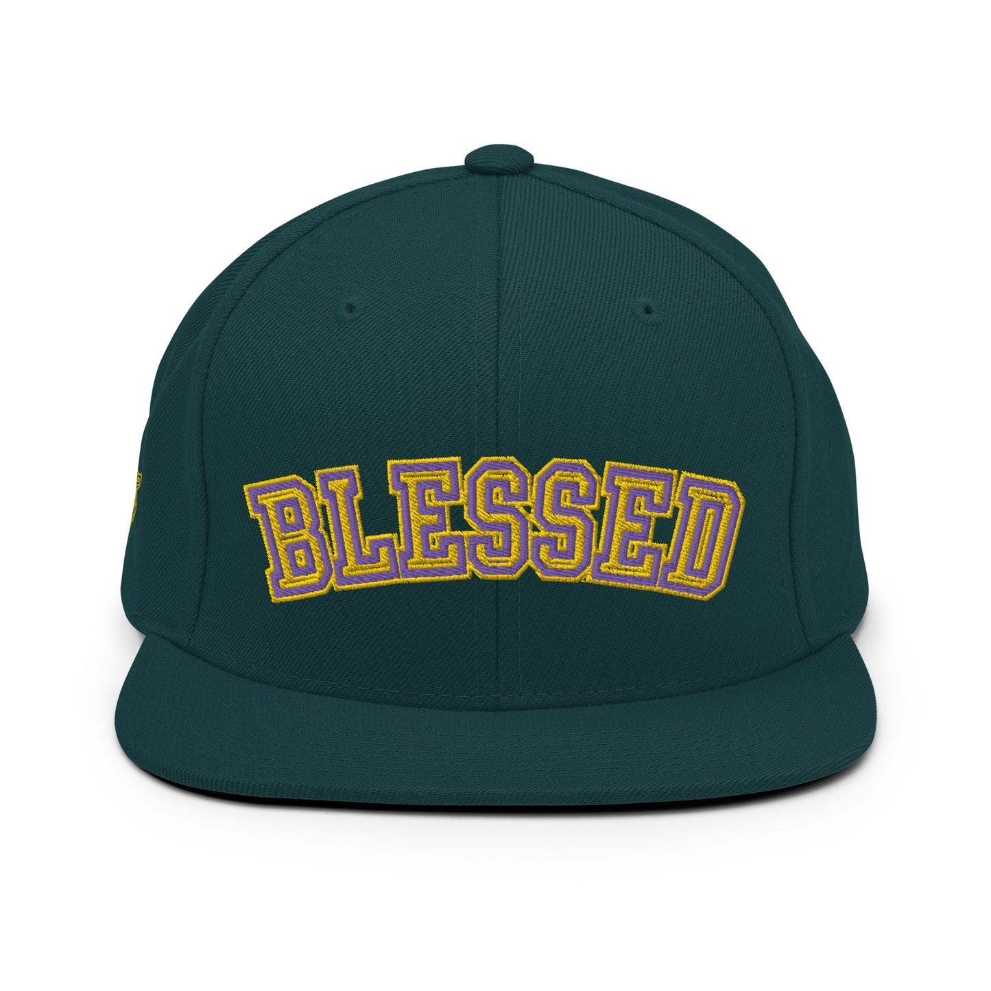 Blessed Snapback Hat Laker Colorways