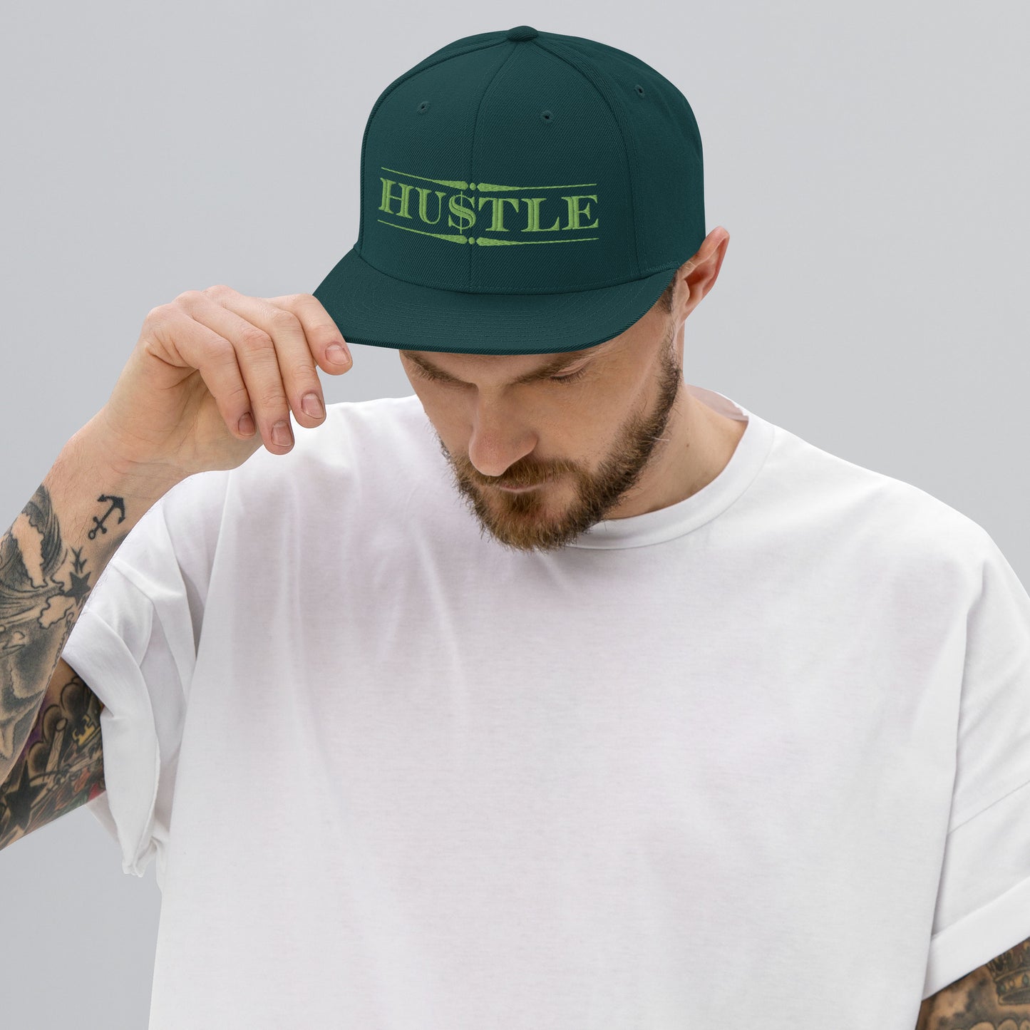 Hu$tle Snapback Hat