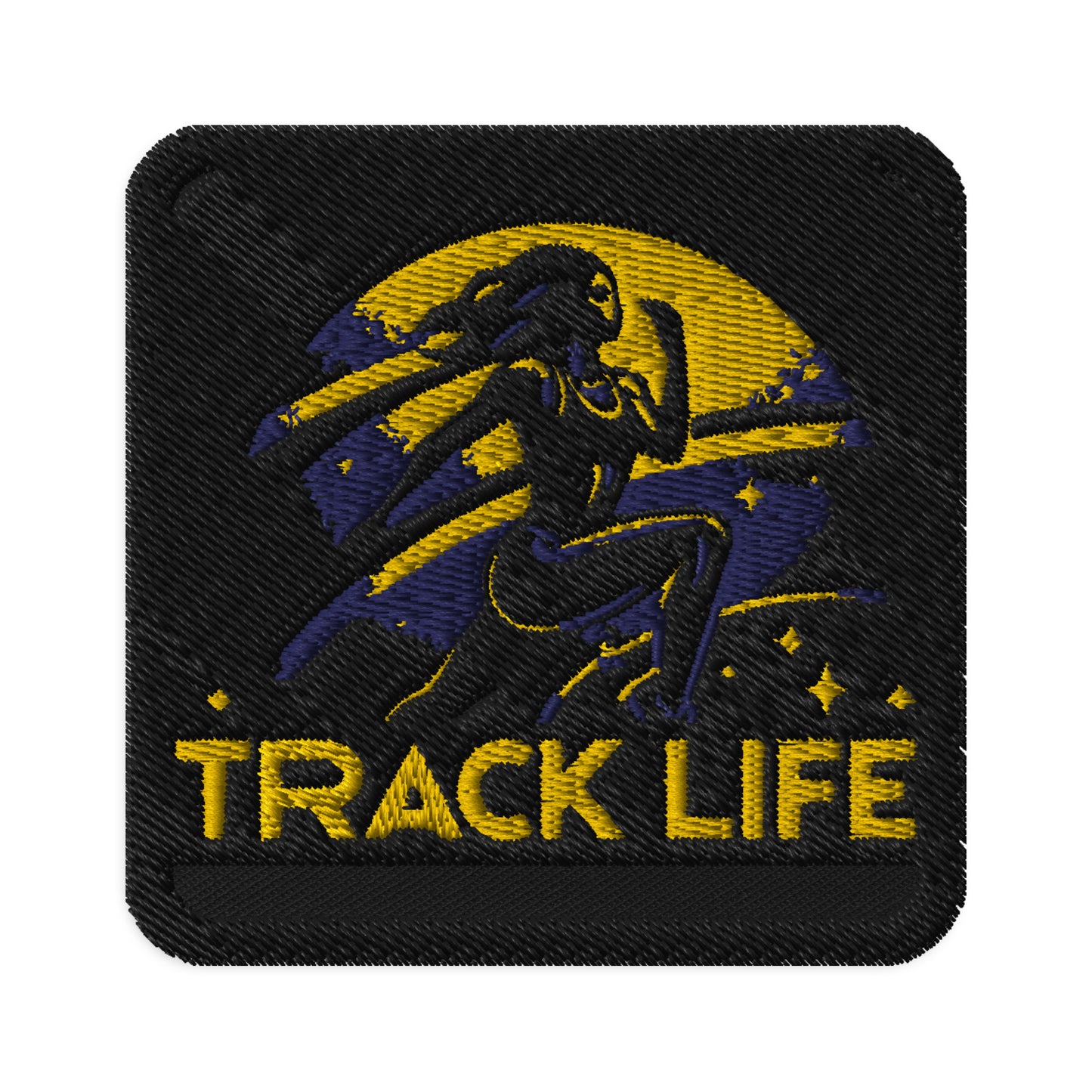 Track Life Embroidered patches