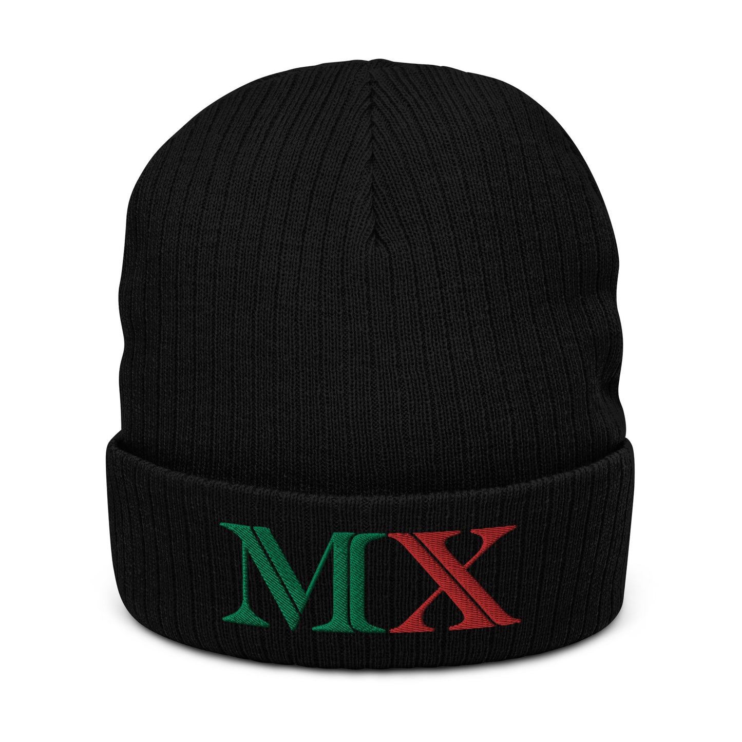 MX Ribbed knit beanie