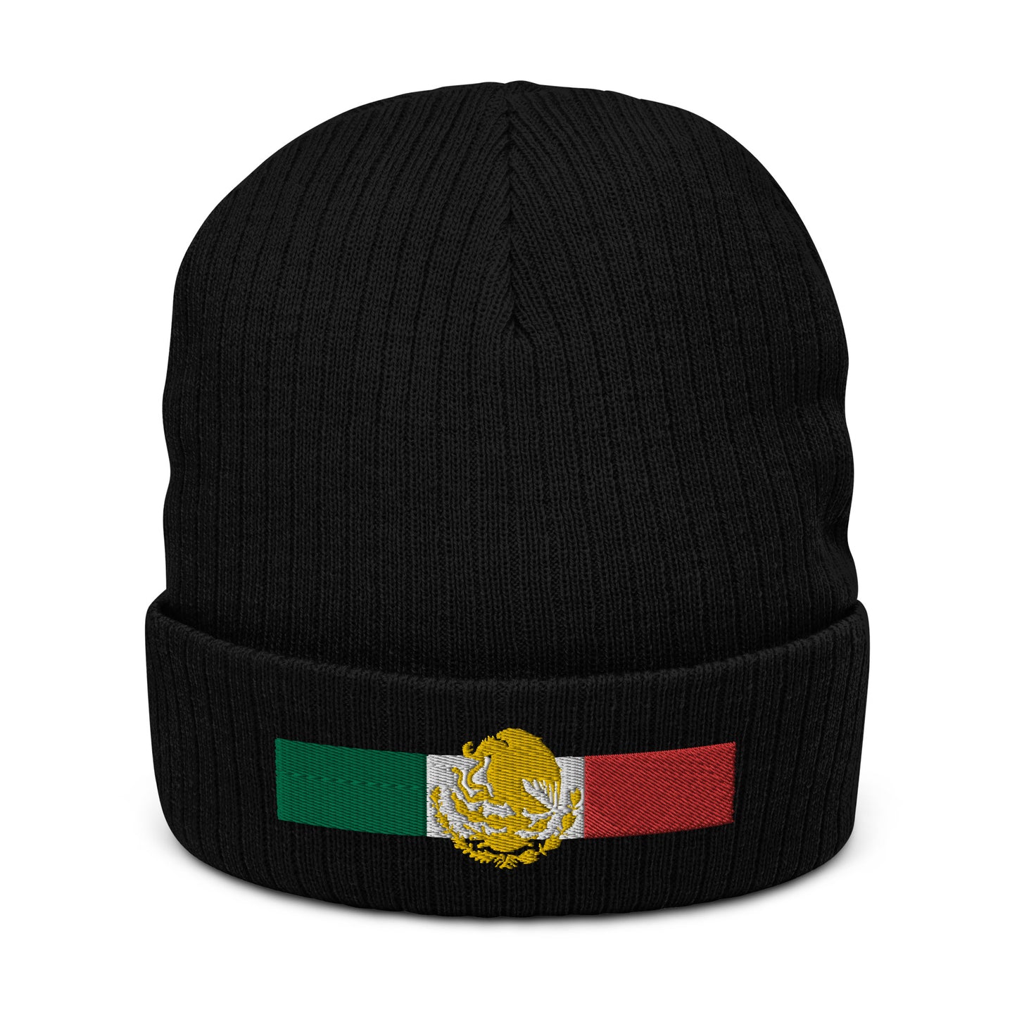 Aguila de Oro Ribbed knit beanie