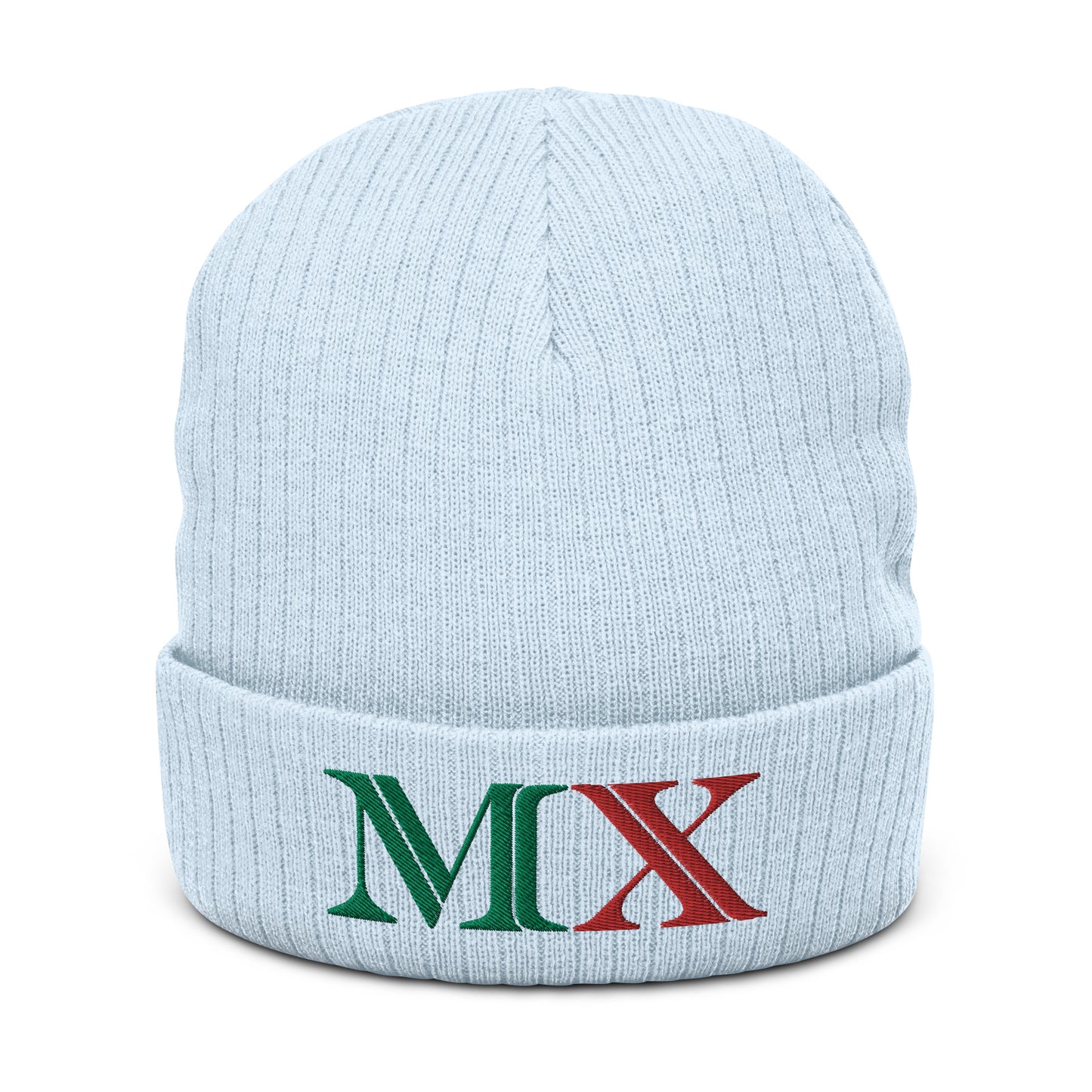 MX Ribbed knit beanie