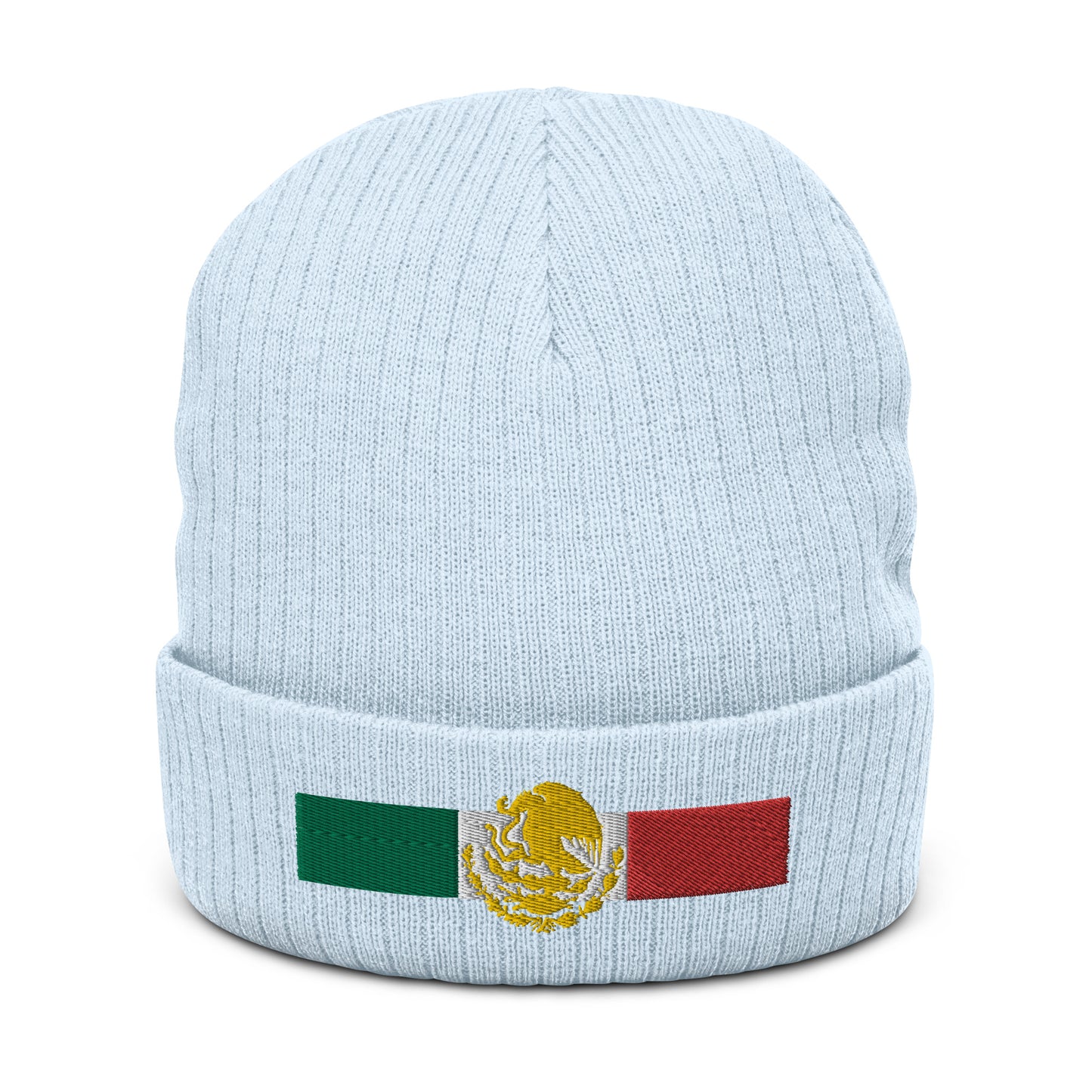 Aguila de Oro Ribbed knit beanie