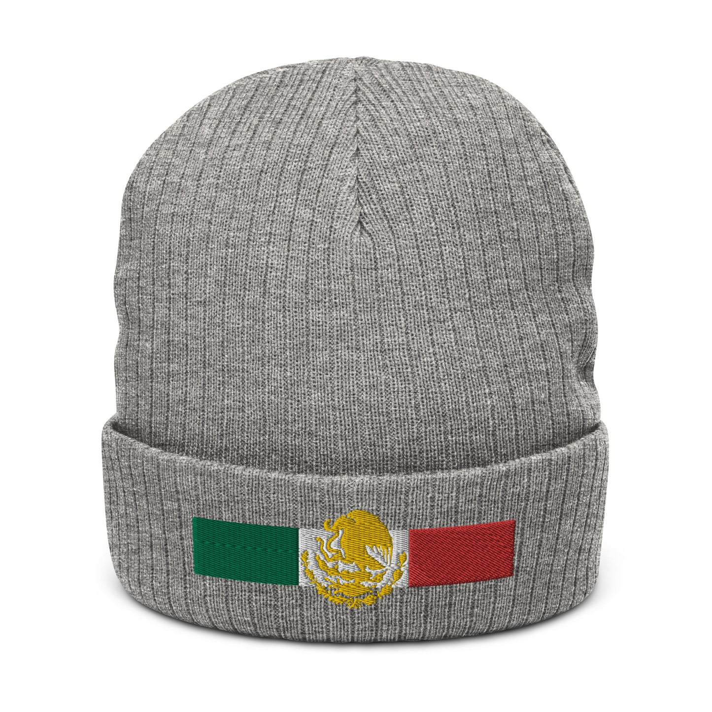 Aguila de Oro Ribbed knit beanie