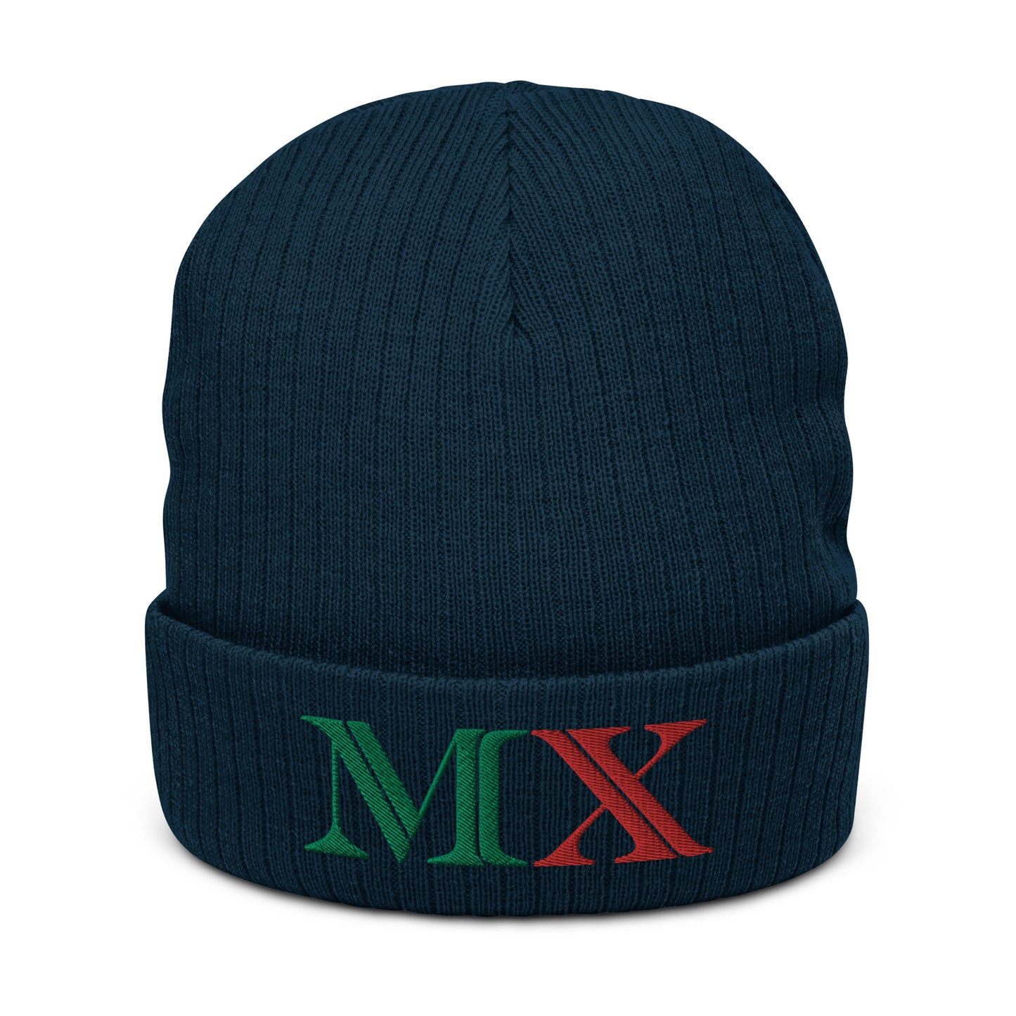 MX Ribbed knit beanie