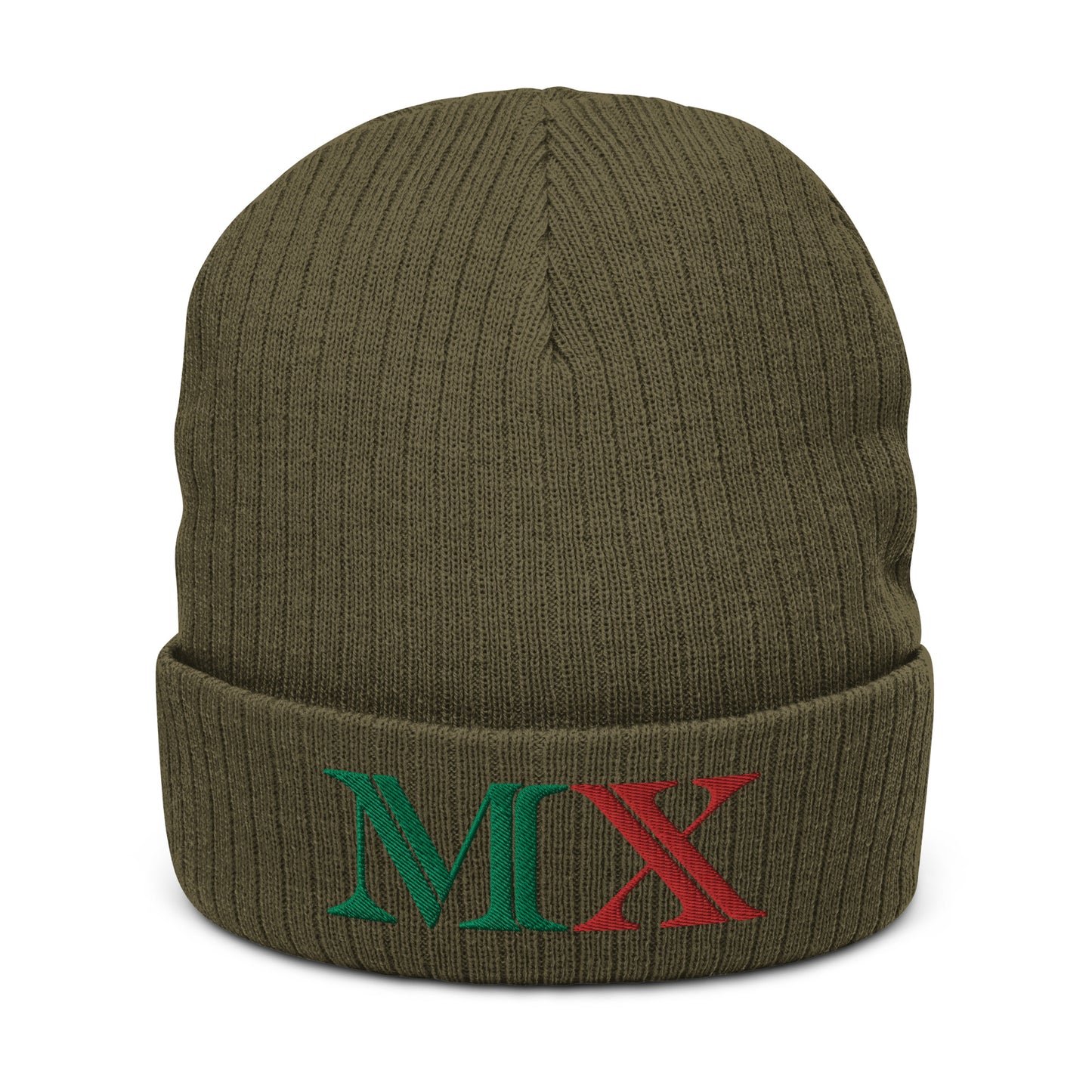 MX Ribbed knit beanie