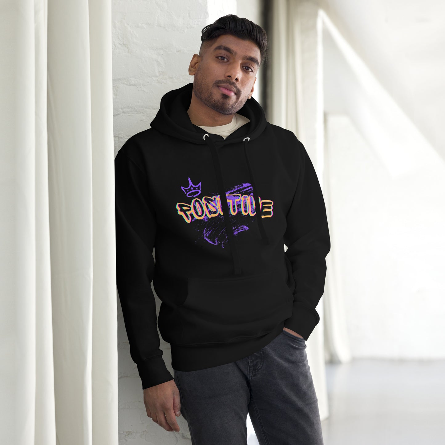 Positive King/Queen Gold Unisex Hoodie