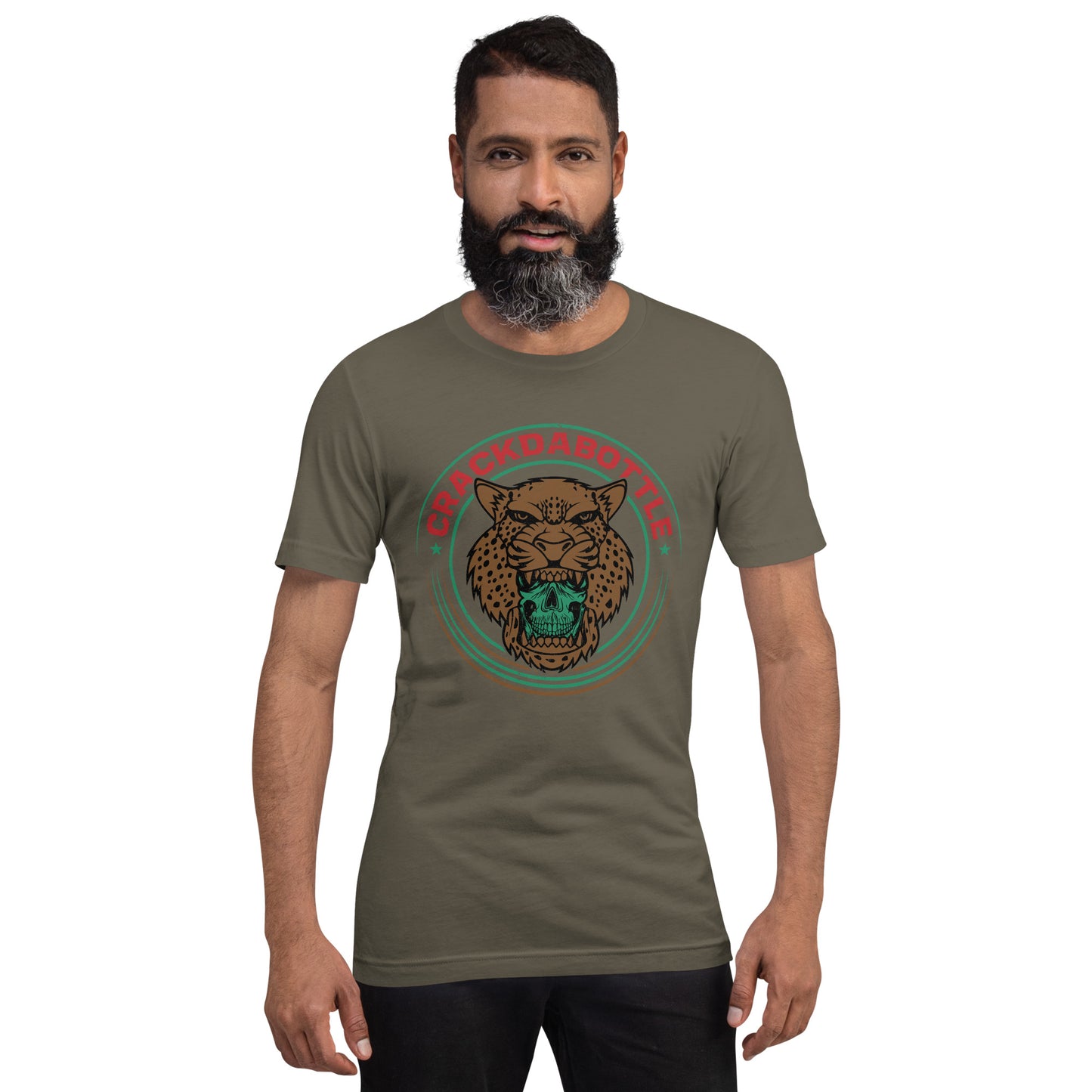 Crackdabottle Jaguar Warrior Unisex t-shirt