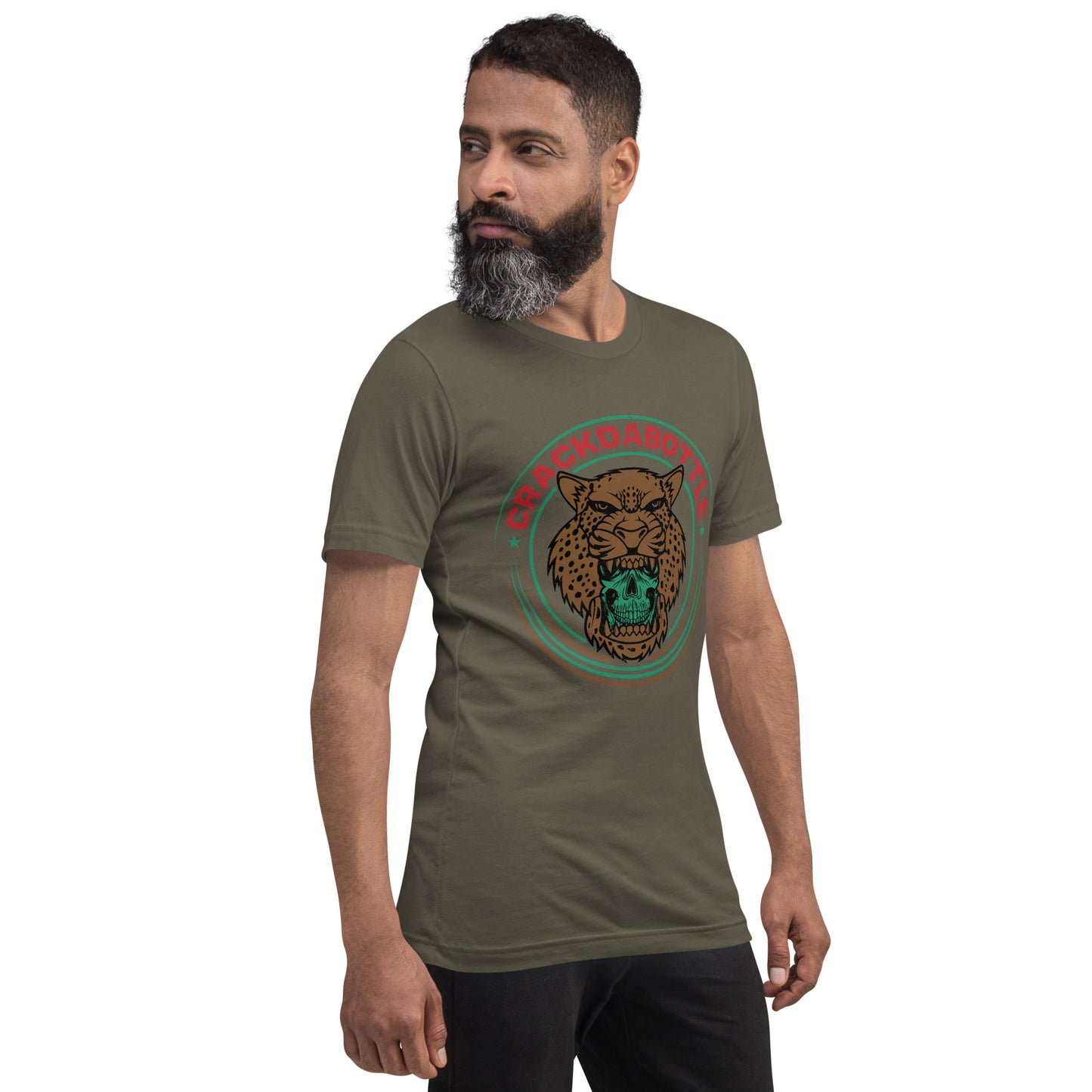 Crackdabottle Jaguar Warrior Unisex t-shirt