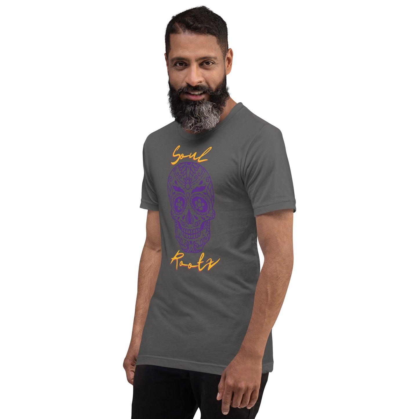 Soul Rootz Skull Lakers Fan Variant Unisex t-shirt