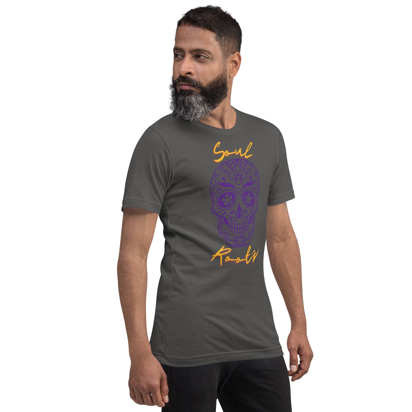 Soul Rootz Skull Lakers Fan Variant Unisex t-shirt