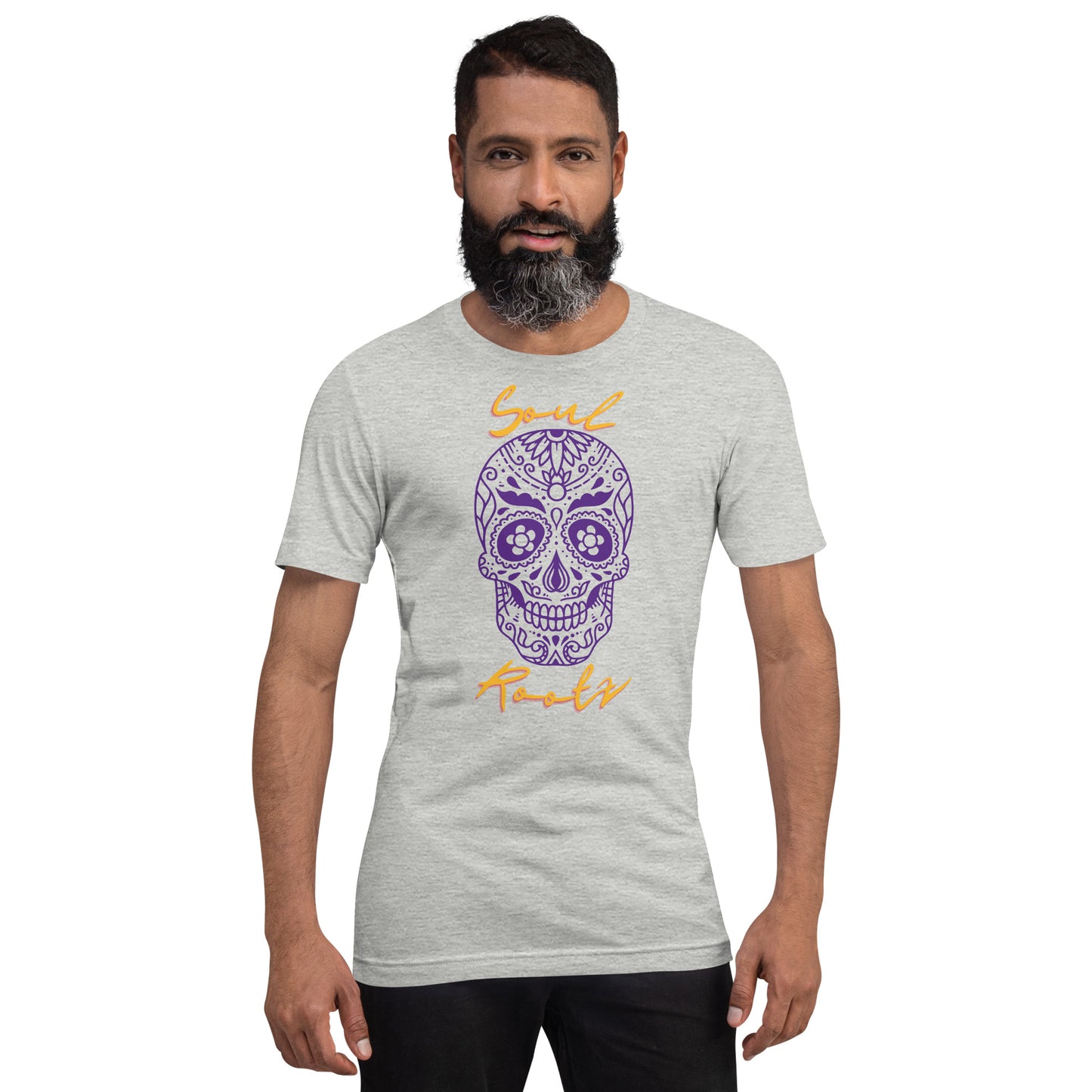 Soul Rootz Skull Lakers Fan Variant Unisex t-shirt