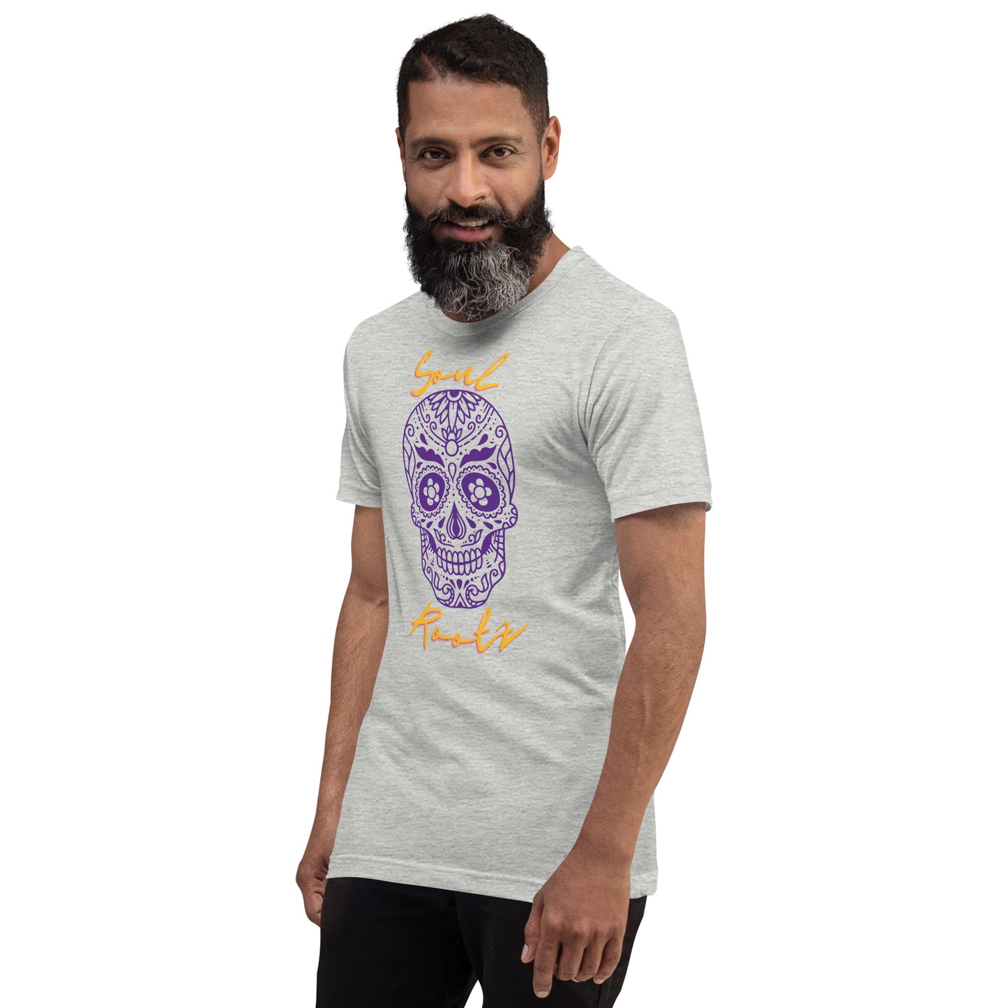 Soul Rootz Skull Lakers Fan Variant Unisex t-shirt