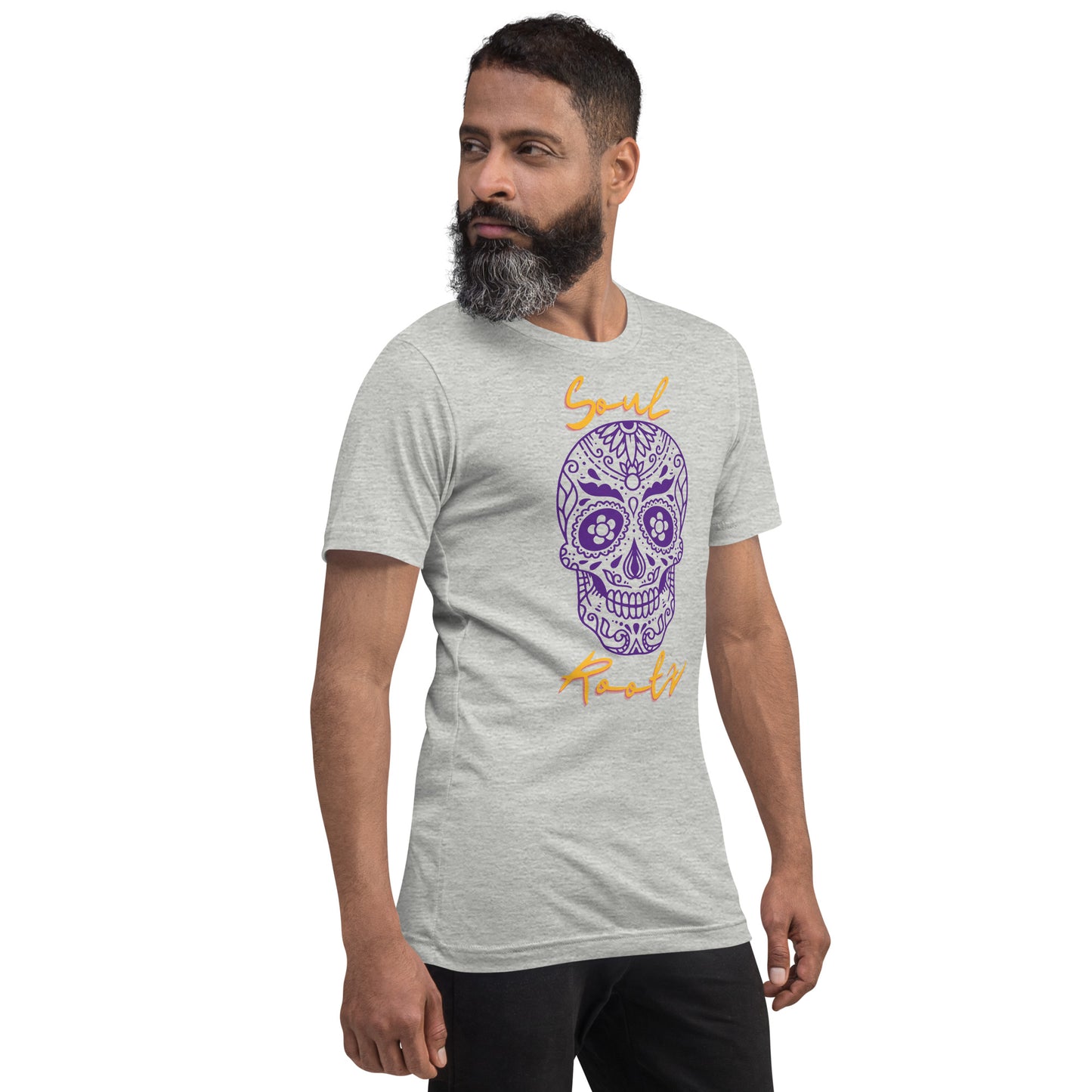 Soul Rootz Skull Lakers Fan Variant Unisex t-shirt