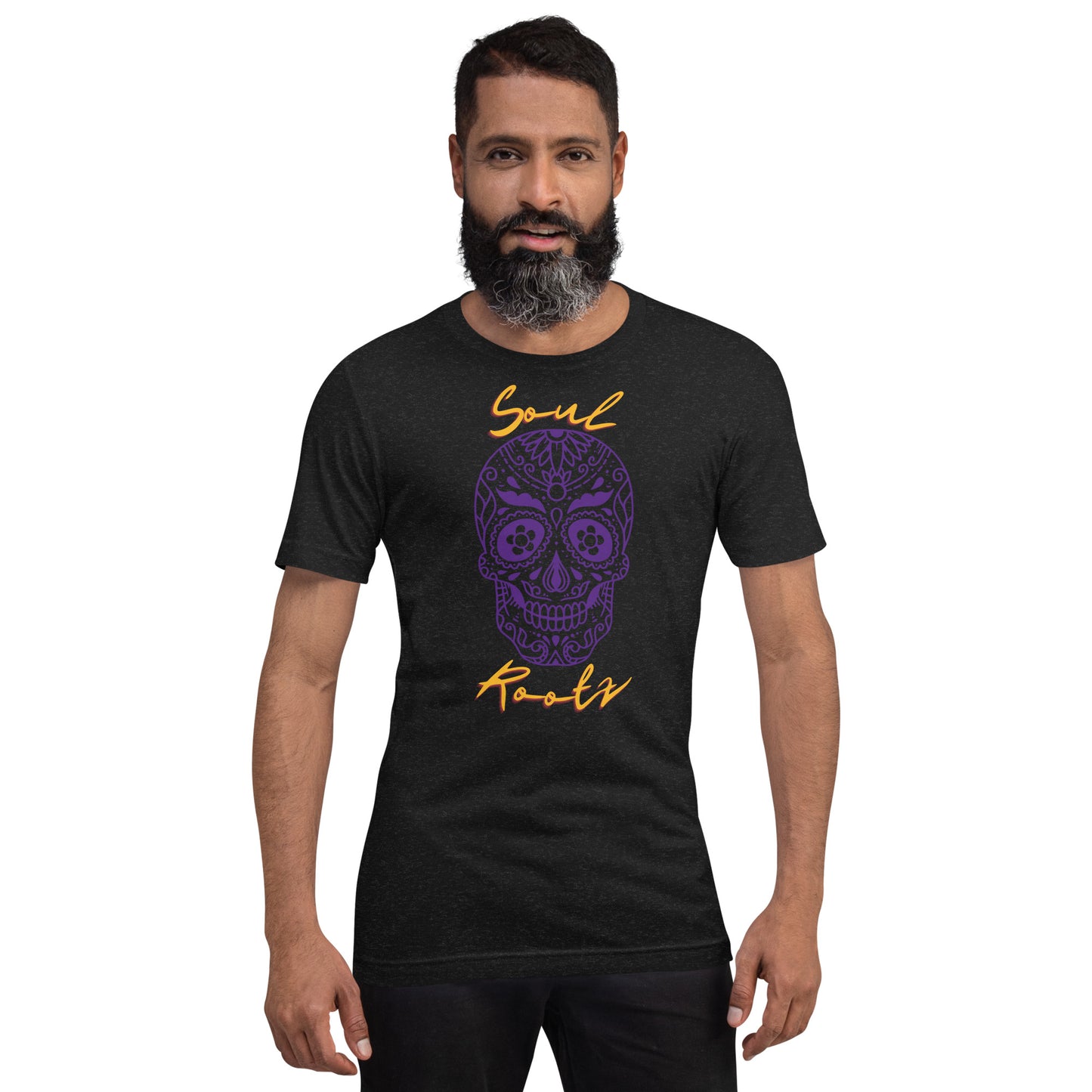 Soul Rootz Skull Lakers Fan Variant Unisex t-shirt