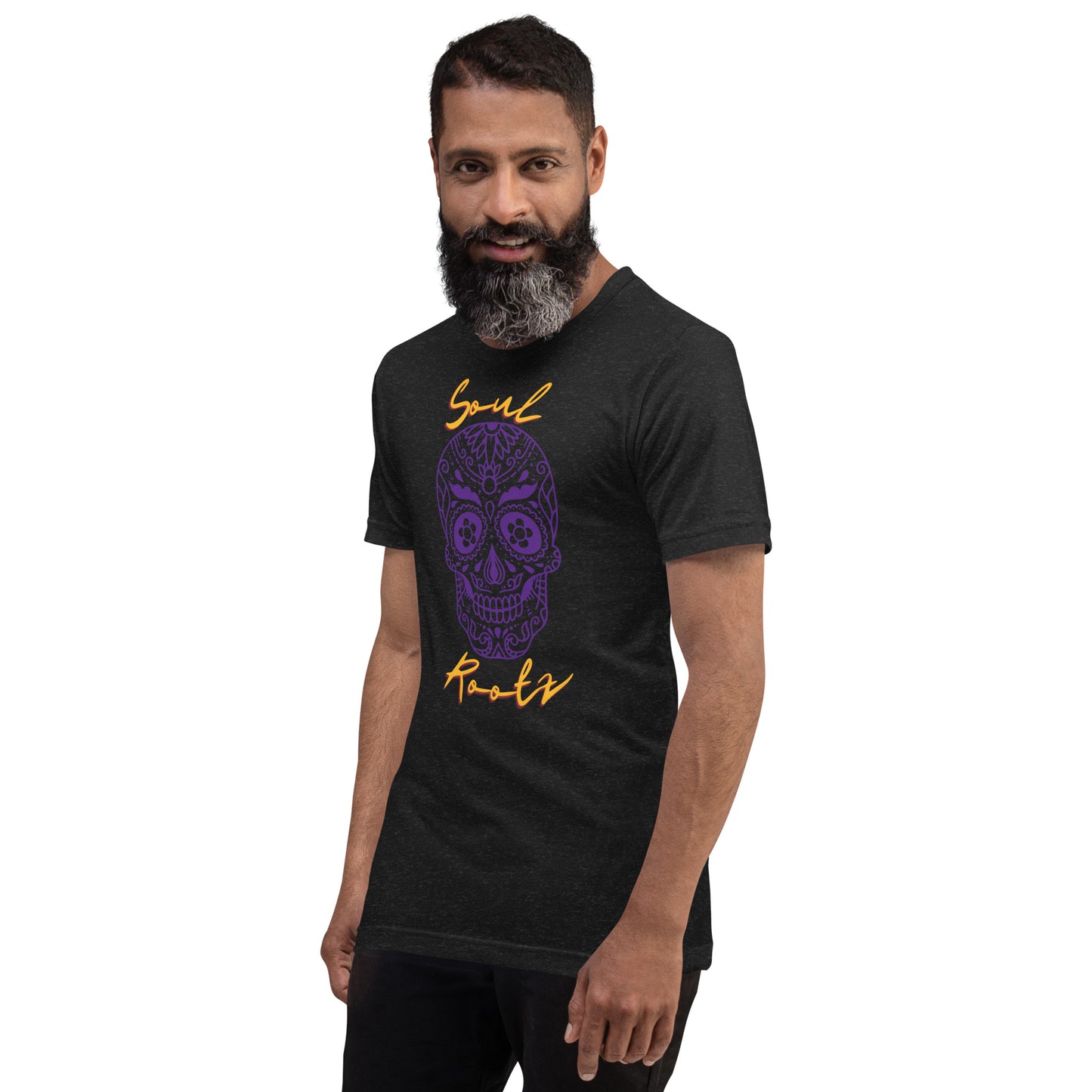 Soul Rootz Skull Lakers Fan Variant Unisex t-shirt