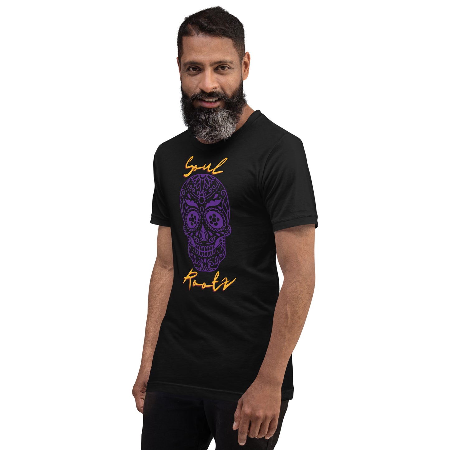 Soul Rootz Skull Lakers Fan Variant Unisex t-shirt