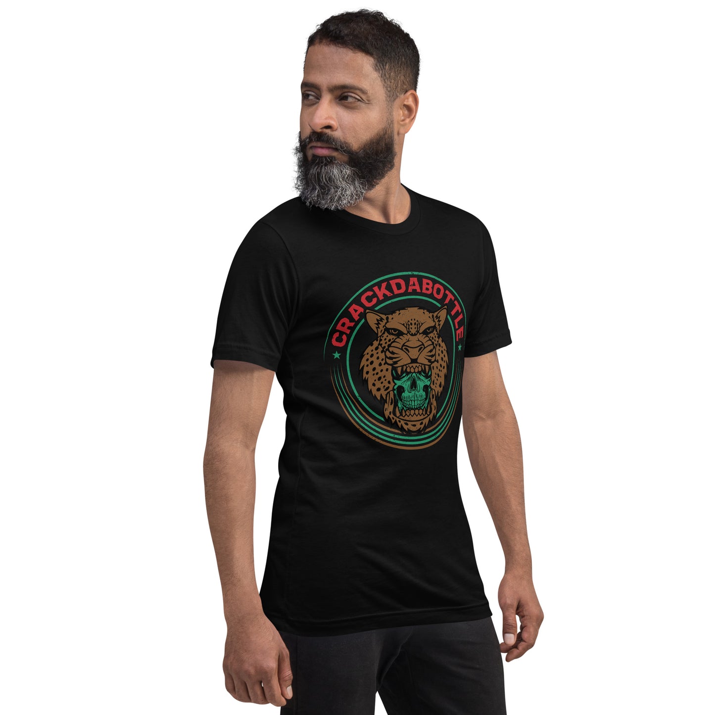 Crackdabottle Jaguar Warrior Unisex t-shirt