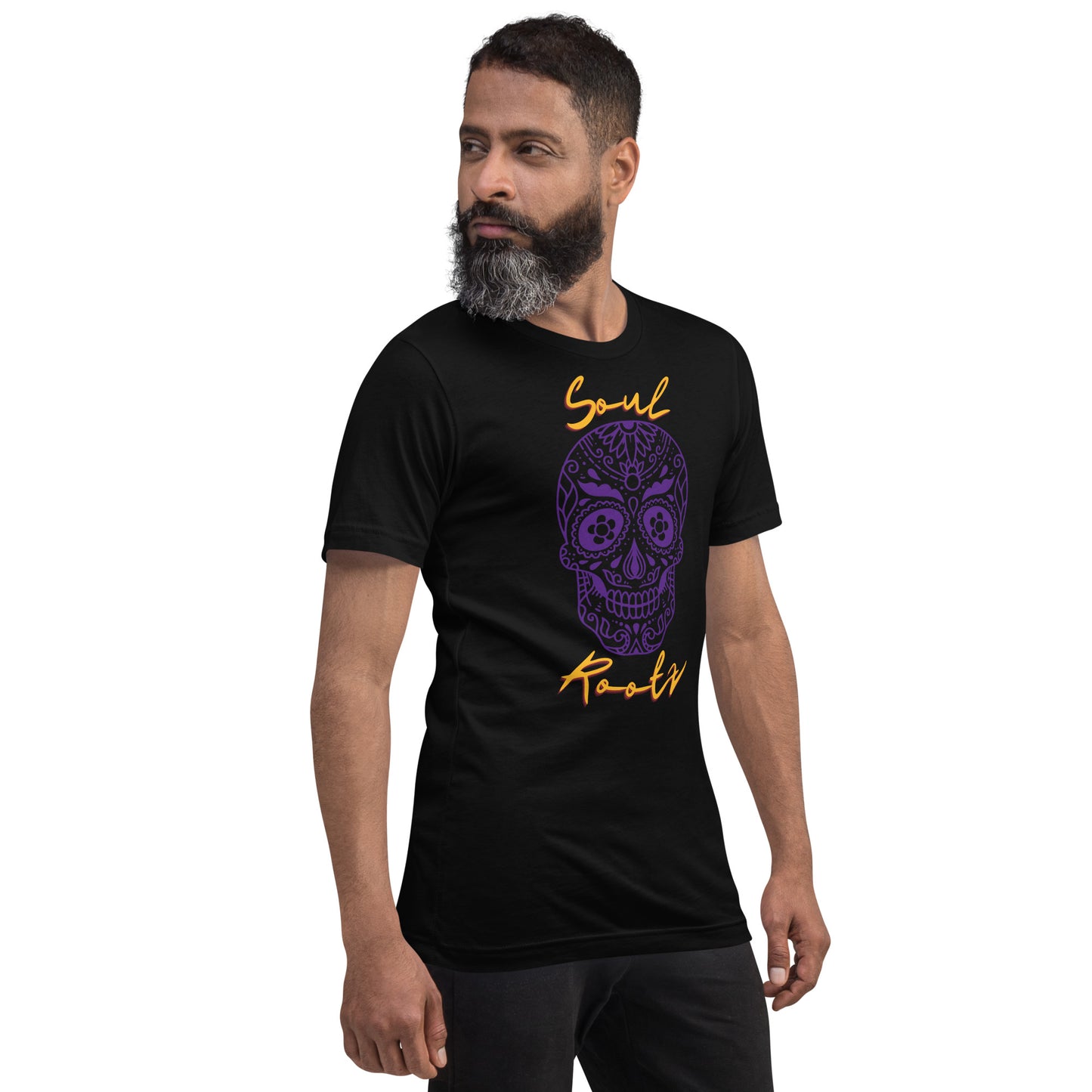 Soul Rootz Skull Lakers Fan Variant Unisex t-shirt