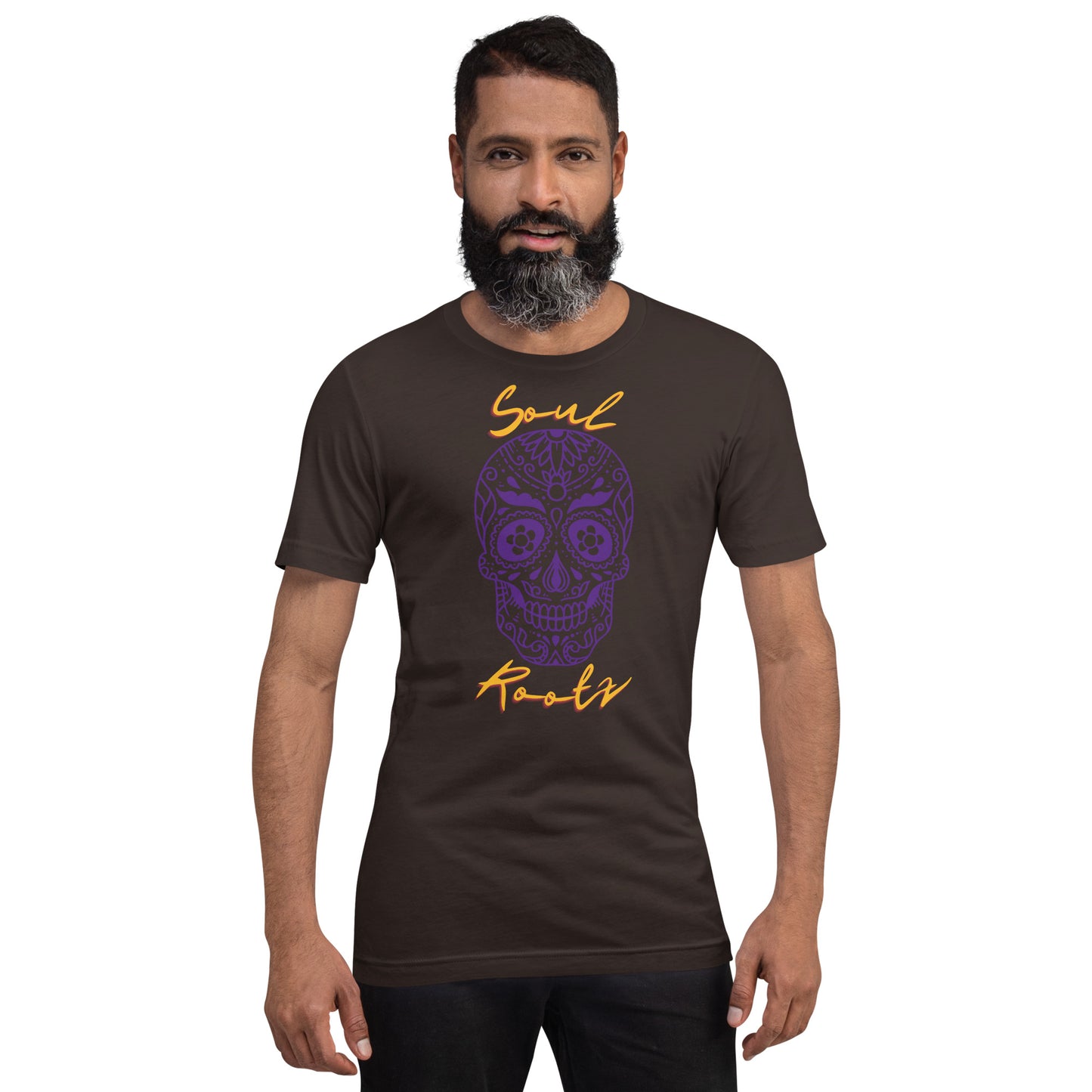 Soul Rootz Skull Lakers Fan Variant Unisex t-shirt