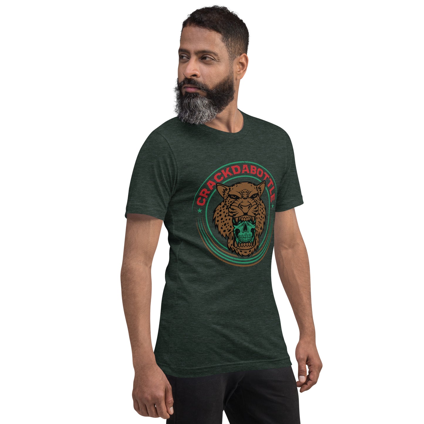 Crackdabottle Jaguar Warrior Unisex t-shirt