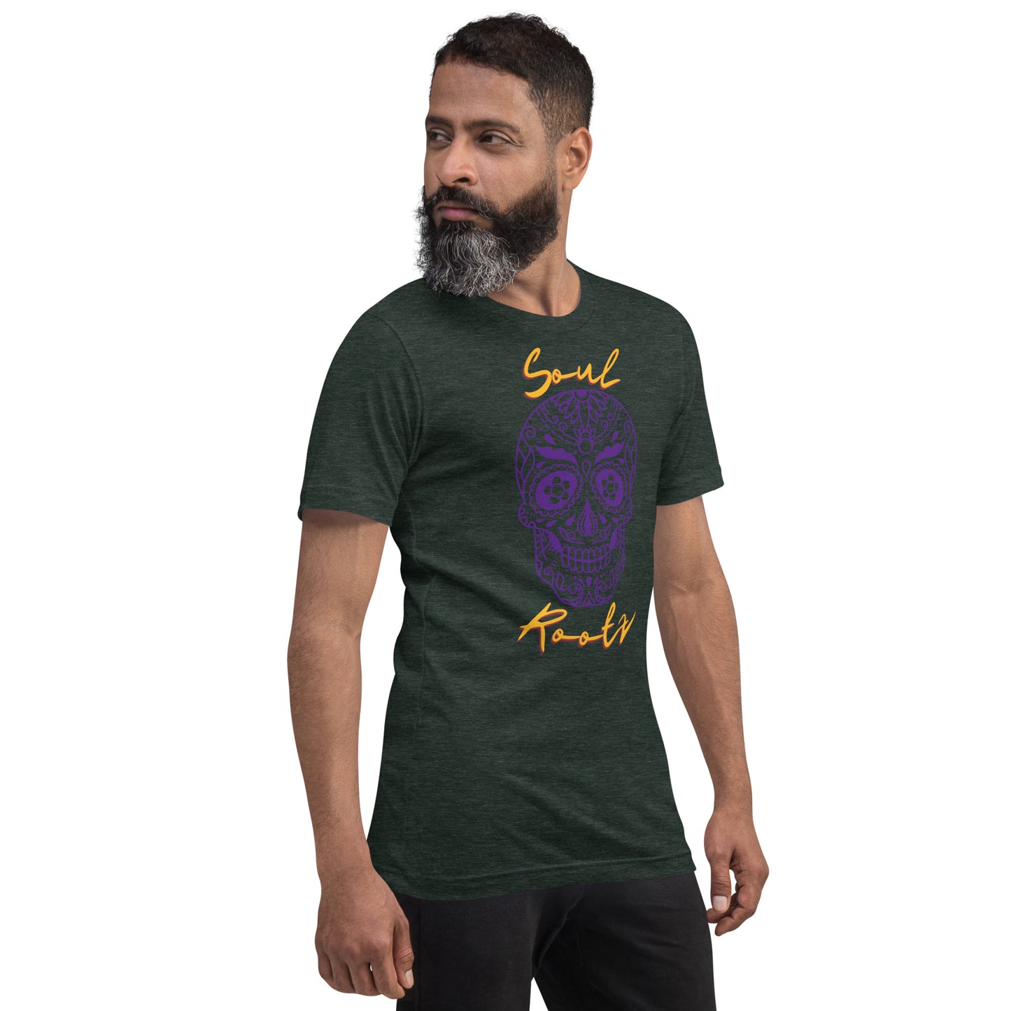 Soul Rootz Skull Lakers Fan Variant Unisex t-shirt